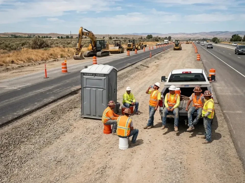 highway-road-construction-crew-007 — frequently asked questions, Porta Potty and Restroom Rentals in Montgomery, GA